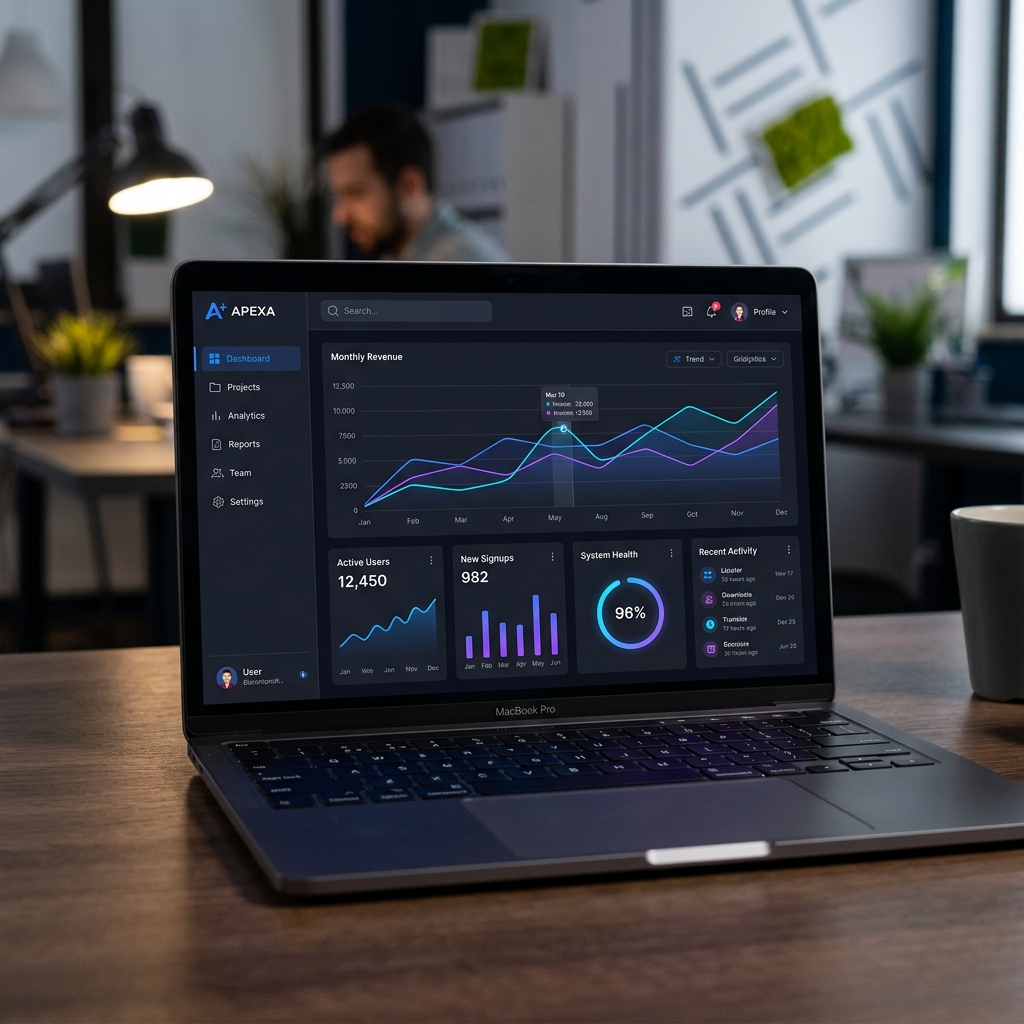 SaaS Web Interface